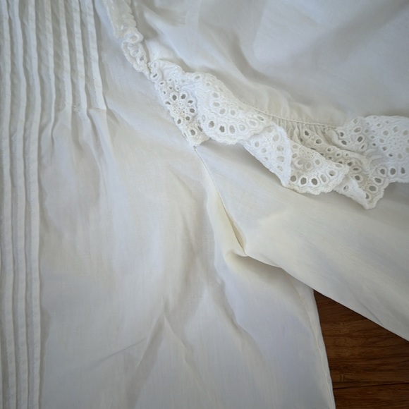 Ulla Johnson beautiful lace crop blouse/shirt, pre-loved , gently used. - Picture 7 of 13